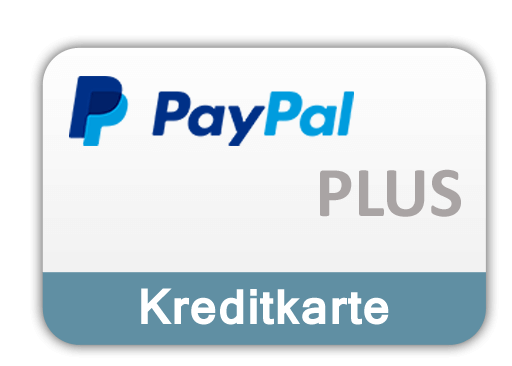 Zahlung mit PayPal Kreditkarte