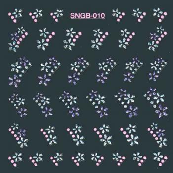 Glitter Nail Sticker SNGB-10