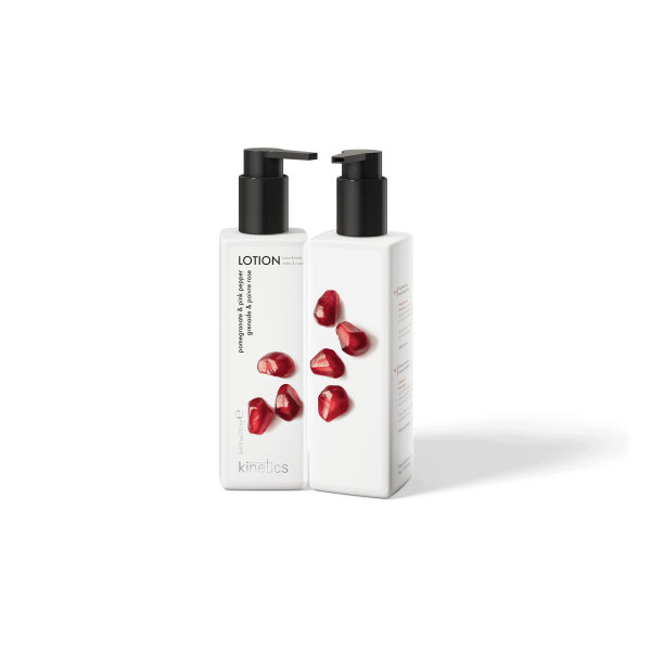 Kinetics Professional Hand und Body Lotion"POMEGRANATE & PINK PEPPER"