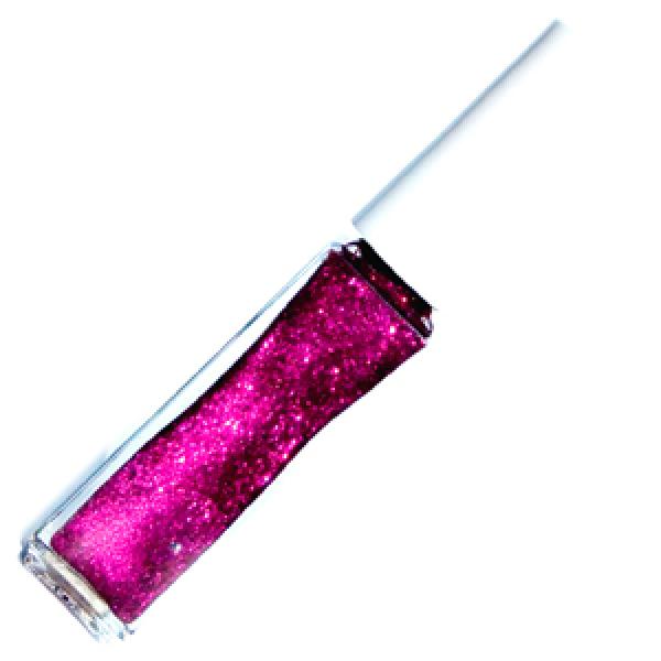 Glitter Streifenfarbe Lackbasis Fuchsia