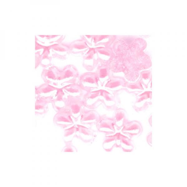 Glitzersteine Flowers 50Stk. pearl rosé