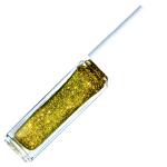 Glitter Streifenfarbe Lackbasis Gold